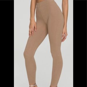 Good American tan leggings - NWT